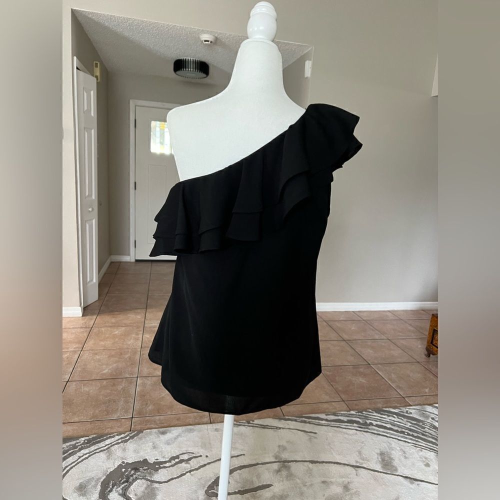 NWT APT.9 Women’s One Shoulder Top/Blouse - Picture 3 of 6